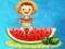 Гульня Watermelon and Drinks Puzzle онлайн