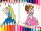 Гульня Beautiful Princess Coloring Book онлайн