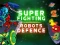 Гульня Super Fighting Robots Defense онлайн