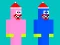 Гульня Noob Huggy Kissiy онлайн