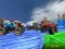 Гульня Monster Truck Stunts Sky Driving онлайн