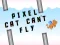 Гульня Pixel cat can't fly онлайн