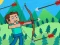 Гульня Noob Archer Monster Attack онлайн