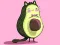 Гульня Avocado Puzzle Time онлайн