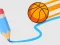 Гульня Basketball Line онлайн