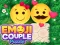 Гульня Emoji Couple Puzzle онлайн