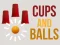 Гульня Cups and Balls онлайн