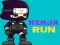 Гульня Ninja run онлайн