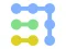 Гульня Dots Lines онлайн