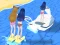 Гульня Girl Surfer 3D онлайн