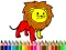 Гульня Back To School: Lion Coloring Book онлайн