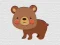 Гульня Cartoon Bear Puzzle онлайн
