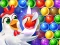 Гульня Bubble Shooter Farm Fruit онлайн