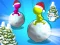 Гульня Christmas Snowball Arena онлайн