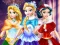 Гульня Princess Christmas At The Castle онлайн