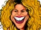 Гульня Shakira Funny Face онлайн