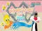 Гульня Looney Tunes Cartoons Les tuyaux farceurs de Titi онлайн