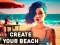 Гульня Create your beach онлайн