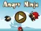 Гульня Angry Ninja онлайн