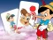 Гульня Pinocchio Memory card Match онлайн