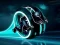 Гульня Cyber Tron biker онлайн