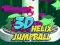 Гульня 3D Helix Jump Ball онлайн