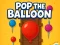 Гульня Pop The Balloons онлайн