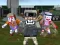 Гульня Combat Pixel Arena 3D Zombie Survival онлайн