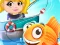 Гульня Nastya Fishing game онлайн