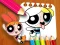 Гульня The Powerpuff Girls Coloring Book онлайн