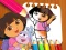 Гульня Dora the Explorer the Coloring Book онлайн