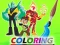Гульня Ben 10 Coloring онлайн