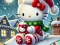 Гульня Hello Kitty Christmas Puzzle онлайн