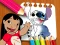 Гульня Lilo and Stitch Coloring Book онлайн