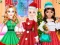 Гульня Fashion Girls Christmas Party онлайн