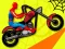 Гульня Spiderman Motorbike онлайн