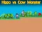 Гульня Hippo vs Cow Monster онлайн