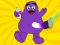 Гульня Grimace Shake Coloring Book онлайн