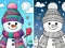 Гульня Coloring book Winter онлайн