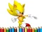 Гульня Sonic Coloring Book онлайн