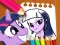 Гульня Equestria Girls Coloring Book онлайн