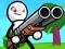 Гульня Stickman vs Aliens онлайн