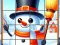 Гульня Happy Snowman Puzzle онлайн