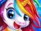 Гульня Unicorn Make up Girl онлайн