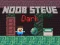 Гульня Noob Steve Dark онлайн