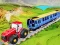 Гульня Chain Tractor Train Towing Game 3D онлайн