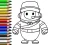 Гульня Fall Guys Halloween Coloring Book онлайн