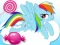Гульня Pony Candy Run онлайн