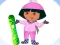 Гульня Dora Ski Winter Dressup онлайн