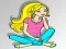 Гульня Barbie Coloring онлайн